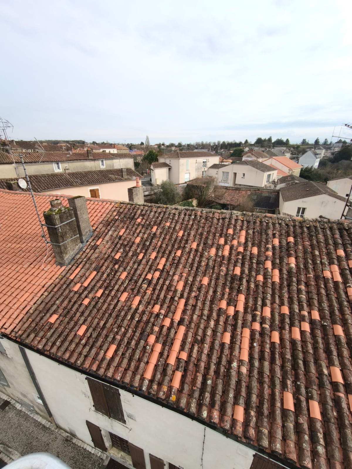 Isolation entre voliges Ruffec